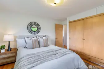 Second bedroom upstairs