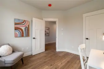 Bedroom 3 - Photos are digitally staged for visualization, furniture and some interior decor not included.