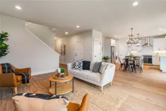 Photos are digitally staged, furniture not included.