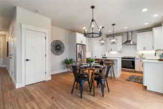 Photos are digitally staged, furniture not included.