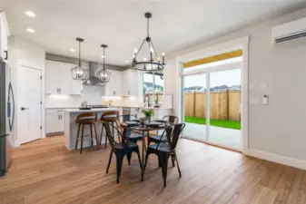 Photos are digitally staged, furniture not included.