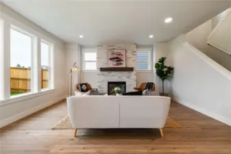 Photos are digitally staged, furniture not included.