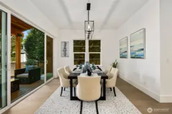 Private Dining Room Space.