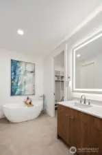 Soaker Tub.