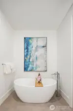 Soaker Tub.