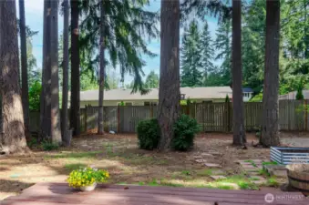 Lovely Size, Fully Fenced Yard with Lots of Potential