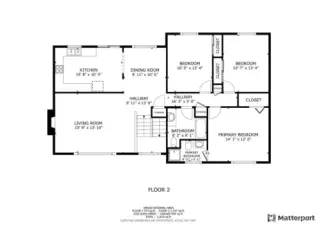 Floor plan Main level
