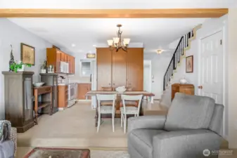 open living room