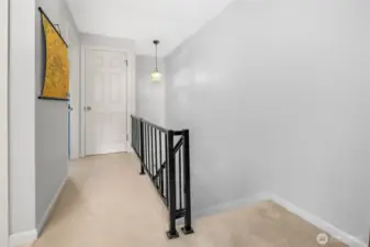 upstairs hallway