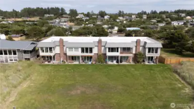 Back of condo building