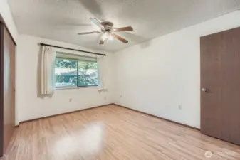 Primary Bedroom with large closet