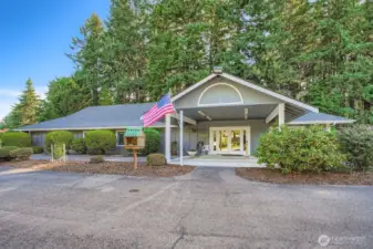 Community clubhouse with huge open rooms and large kitchen for special events and daily entertainment.