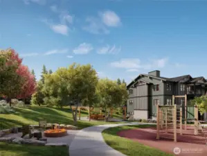 Photos, renderings, artist illustrations and plans may represent the community, amenities, or units. Actual features may vary.