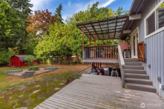 Perfect patio for entertaining and grilling