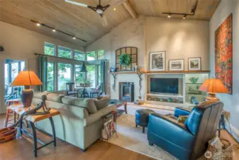 Welcome back home. Come sit and relax from the day.