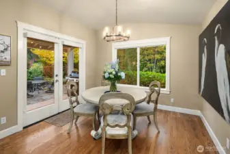 Dedicated dining room