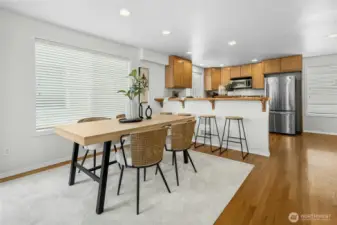 Tons of room for entertaining