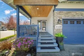 Large Covered Front Porch