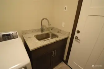 Utility room sink