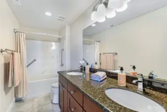 Upstairs bathroom