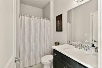 3/4 Bath Downstairs