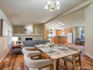 This home lives large with 1766 square feet, vaulted ceilings, and new LVP flooring throughout!
