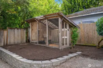 This is the chicken coop that will help you bring down the price of eggs.  It is well built and large enough for a big brood of chicks and hens.