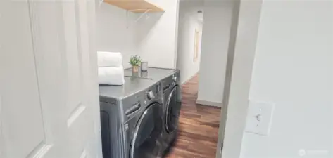 Sale includes front load washer and dryer set