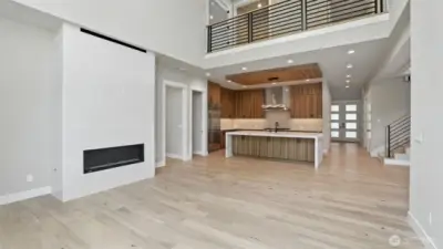 Open-concept Main Level means you won't miss a beat when hosting.