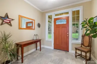 Spacious Entry Welcomes All