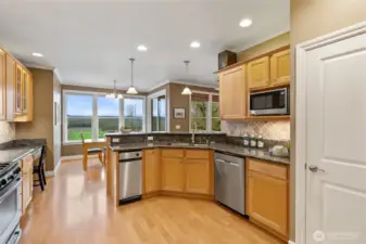 An abundance of Storage & Counter Space.