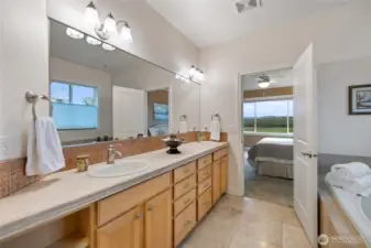 Dual Vanity & Load of Cabinets