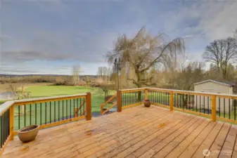 Looking NE ~ Additional Outbuilding or Chicken Coop in Background.