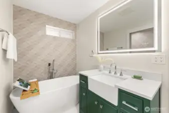 Enjoy long soaks i the tub!