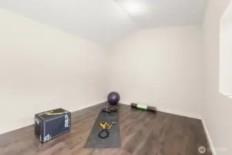 Could be a gym, artist studio, separate sleeping quarters, or an office!