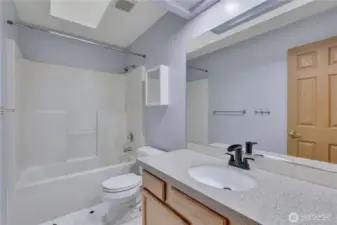Upstairs bathroom