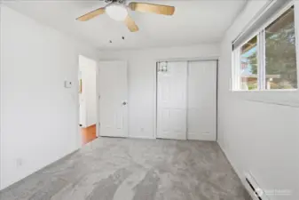 Another view of the second bedroom.