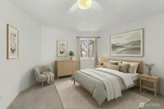 Bedroom 2 Virtually Staged