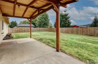 Covered patio