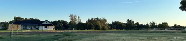 Garrison creek view of tree line