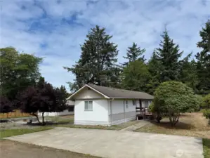Plenty of room on this double lot.