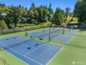 Sand Point Country Club tennis courts