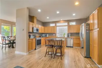 Kitchen view. All appliances conveyed