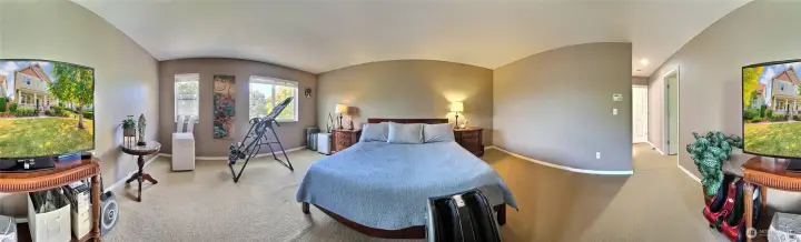 Over sized Primary suite view
