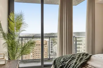 Another view of the secondary bedroom.