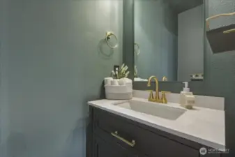 1/2 Bath on Main Level