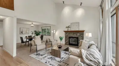 Enjoy the best of both worlds with an open-concept living and dining space that feels connected yet distinct.