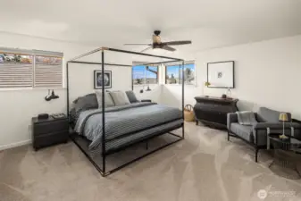 Primary suite of your dreams. With en suite bathroom.