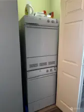 Washer & Dryer in unit.