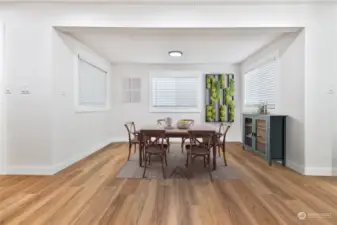 Virtual Staging of Dining Room